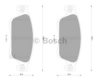 NISSA AY040NS143 Brake Pad Set, disc brake